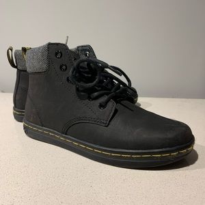 Black Doc Martens w/ chevron cuff